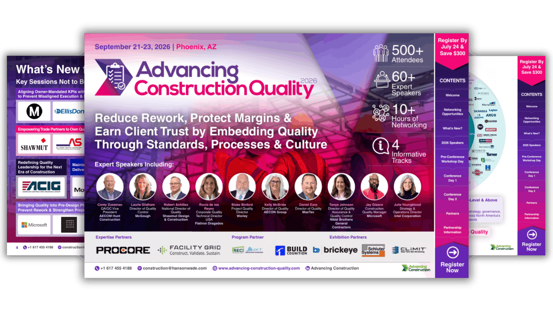 Advancing Construction Quality 2026 Brochure